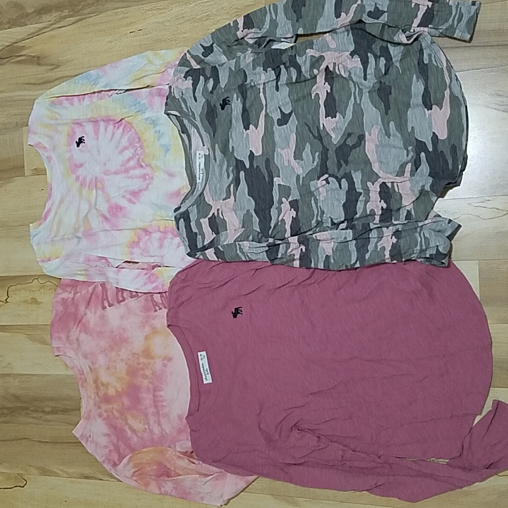 Abercrombie long sleeve shirt bundle